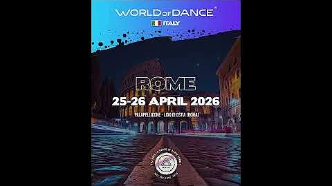 [EN] World of Dance Rome 2026 | LIVE STREAMING