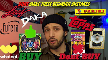 [EN] *Before You Buy your First Box* How to Start Collecting Soccer/Football Cards: Beginner’s Guide 101!