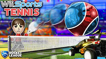 Rocket League Wii Sports Tennis is AMAZING!
