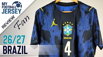 [EN] Brazil Away Jersey 2026 World Cup (KKFOO1) Fan Version Review