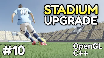New STADIUM With 3D Grass ???? - Indie Football (Soccer) Game - Devlog #10